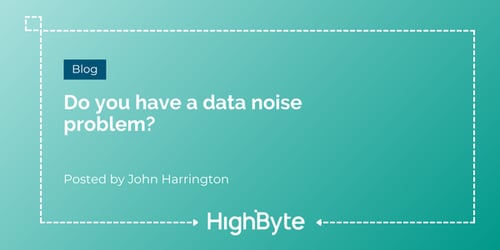 Do you have a data noise problem?