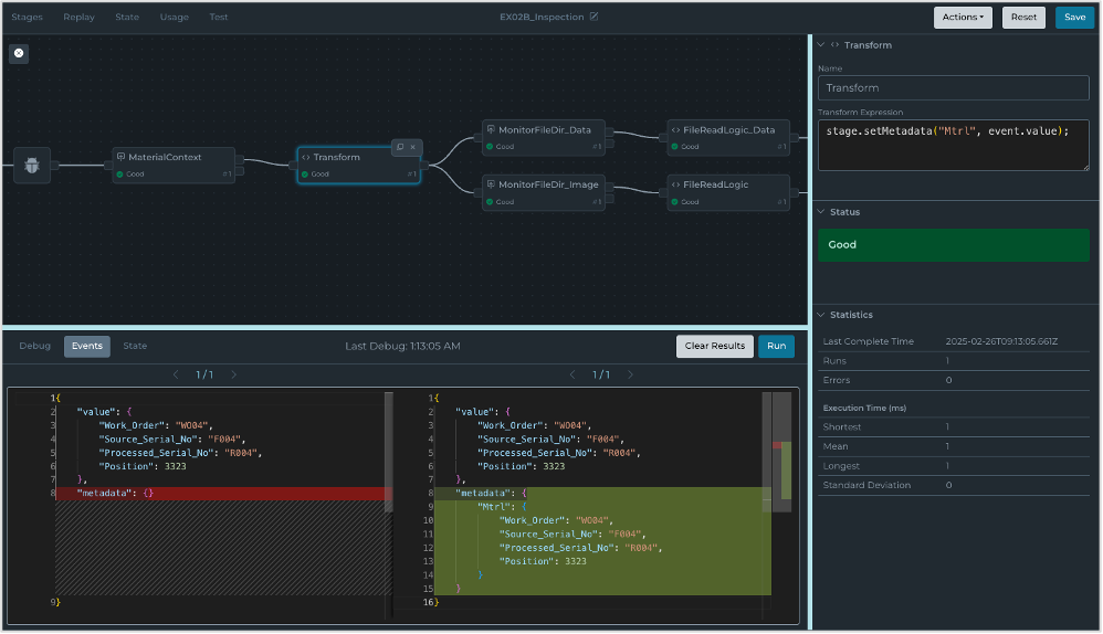 HighByte Intelligence Hub pipeline development environment