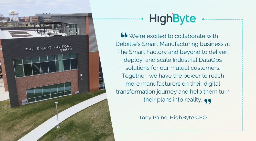 HighByte Joins The Smart Factory by Deloitte at Wichita