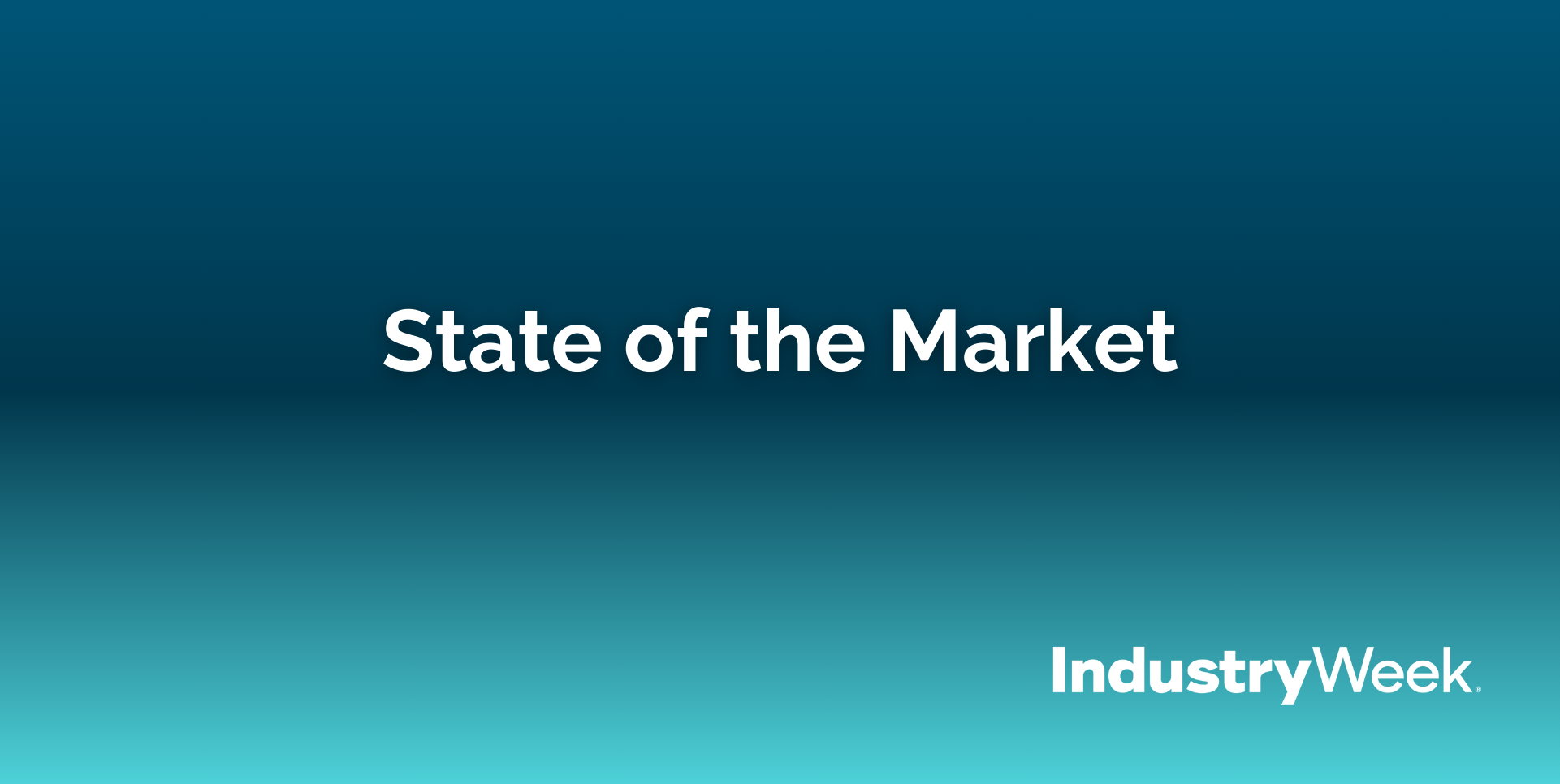 State of the Market: Why Manufacturers are Using DataOps to Outperform Their Peers